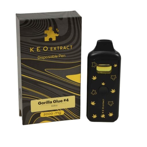 THC-Einweg-Vape-Pens | 2 ml | Keo-Extrakte | INDICA