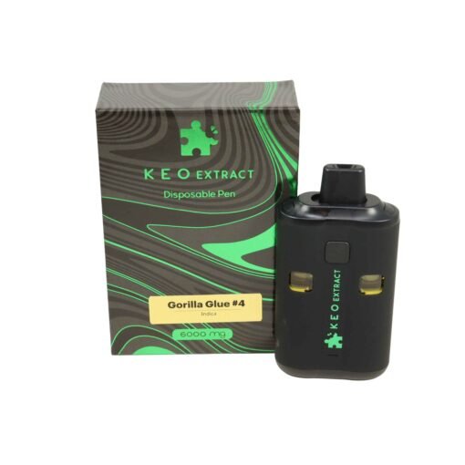 THC-Einweg-Vape-Pens mit Doppelkammer | 6 ml | Keo-Extrakte