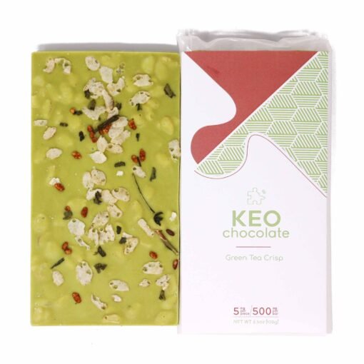 Grüner Tee Knusprige Schokolade | 500 mg | Keo Edibles
